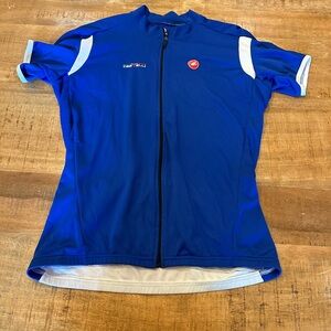 Castelli biking jersey Royal blue size XXL